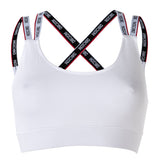 MOSCHINO Damen Bustier - Bandeau, Sport-BH, Cotton Stretch, einfarbig