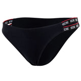 MOSCHINO Damen Slip - Unterhose, Cotton Stretch, uni