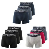 MUSTANG Mens Retro Shorts 3 Pack, Boxer Shorts, Pants,...