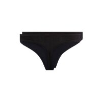 SKINY Damen String, Vorteilspack - Thong, Cotton Stretch, Basic Schwarz XL 2er Pack (1x2P)