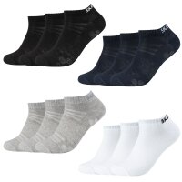 SKECHERS Unisex Sneaker Socks, 3-pack - basic short...