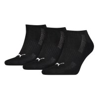 PUMA unisex sneaker socks, 3-pack - Cushioned, terry...