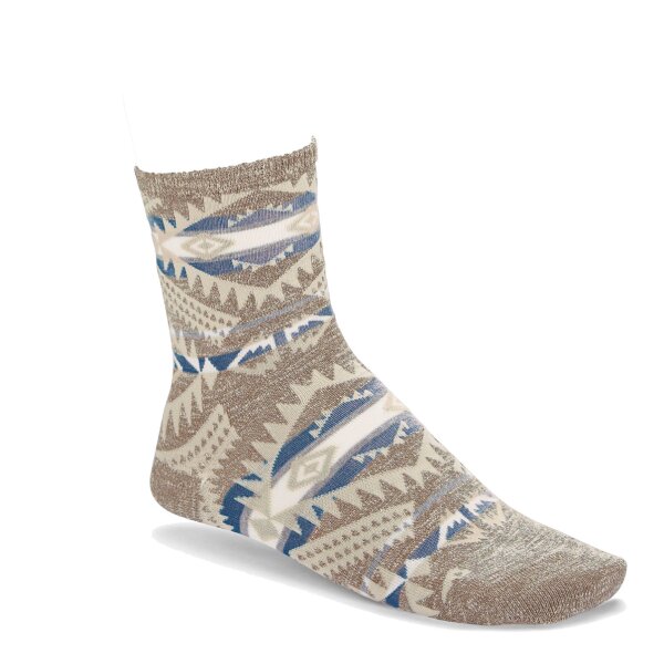 BIRKENSTOCK Jacquard-Socken für Damen - Ethno Linen, 17,95 €
