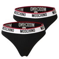 MOSCHINO Women Briefs 2 Pack - Slips, Underpants, Cotton...