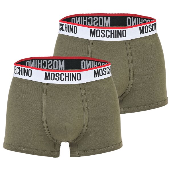 MOSCHINO Trunks for Men in Pack of 2 - Cotton Stretch, 37,45 €