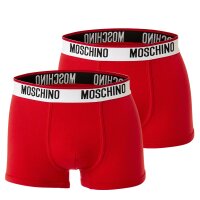 MOSCHINO Mens Trunks 2-Pack - Pants, Underpants, Cotton...