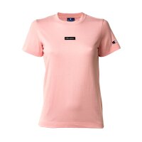 Champion Damen T-Shirt - Crewneck, Uni, Logo-Patch,...