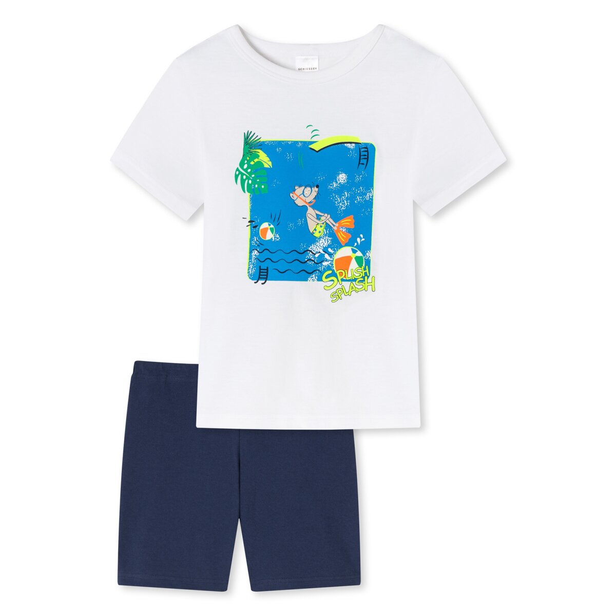 SCHIESSER Schlafanzug kurz für 21,45 € Print-Motiv, mit Jungen