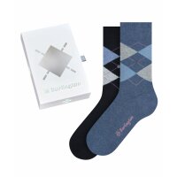 Burlington Ladies Socks, 2 Pack - Gift Set, Argyle,...