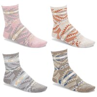 BIRKENSTOCK Womens socks - Stocking, Ethno Linen,...