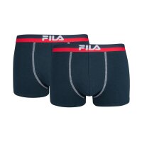 FILA Herren Boxer Shorts, 2er Pack - Logobund, Urban,...