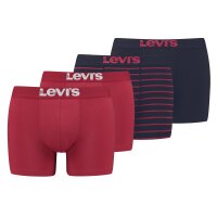 LEVIS Mens Trunks, 4-pack - Solid Basic Boxer &...