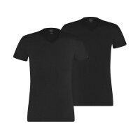 PUMA Herren T-Shirt, 2er Pack - Basic V-Neck,...