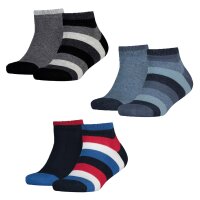 TOMMY HILFIGER Kinder Quarter-Socken  - Basic Stripe,...