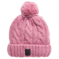 Superdry Ladies Beanie - TWEED CABLE BEANIE, knitted cap,...