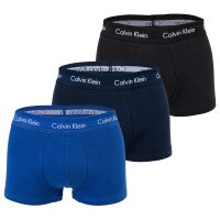 Calvin Klein Herren Boxershorts - Trunks, Cotton Stretch, 3er Pack, 4