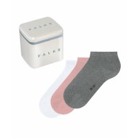 FALKE Damen Socken 3er Pack - Happy Box, Sneakersocken,...