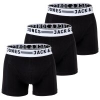 Jack & Jones Mens Boxer Shorts, 3-Pack - SENSE...