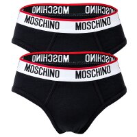 MOSCHINO Mens Briefs 2-Pack - Slips, Underpants, Cotton...