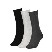 Calvin Klein Damen Socken, 3er Pack - Roll-Saum,...
