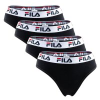 FILA Ladies Brazilian Briefs - 4 Pack, Logo Waistband,...