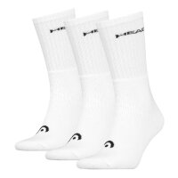 HEAD Unisex Crew Socks, Pack of 3 - short Socks, Cotton...