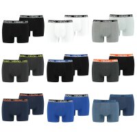 HEAD Mens Boxer Shorts, 2-Pack - Basic, Cotton Stretch,...