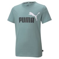 PUMA Jungen T-Shirt - ESS+ 2 Col Logo Tee, Rundhals,...