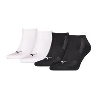 PUMA Unisex Sneaker Socks, 4-Pack - ECOM, Cushioned,...