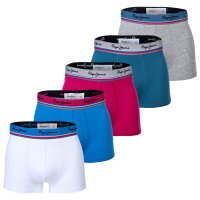 Pepe Jeans Mens Boxer Shorts, 5 Pack - TEO, Trunks,...