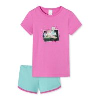 SCHIESSER Girls Pajamas - Short Sleeve, Children, Photo...