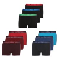 Bruno Banani Mens Boxer Shorts 3 Pack - Essential Cotton,...