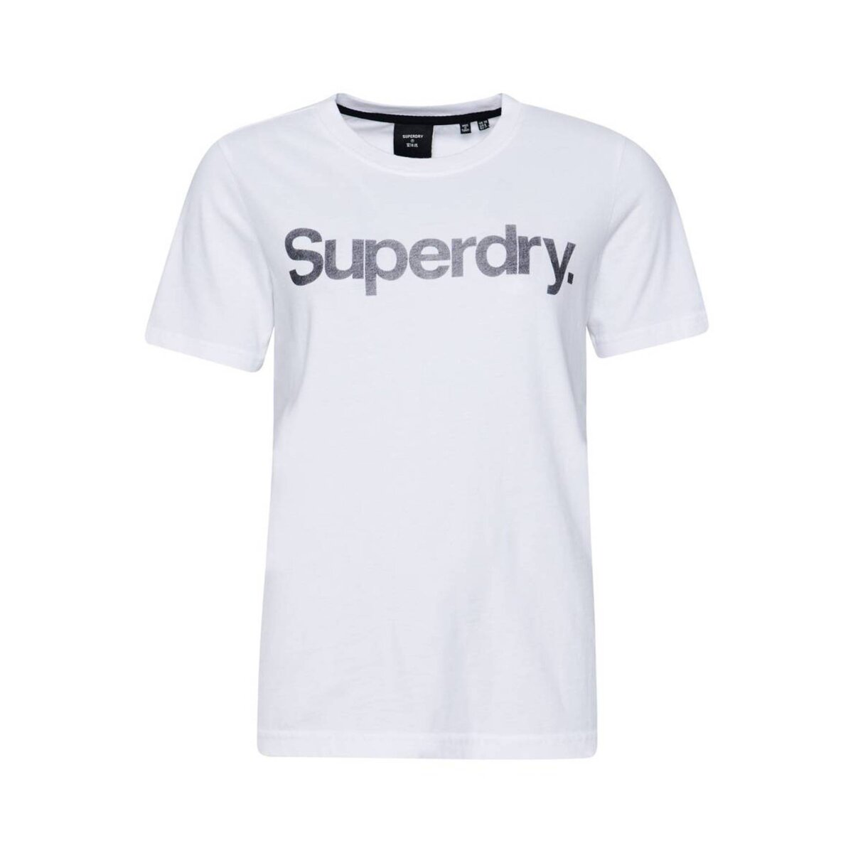Superdry Damen T-Shirt - CL TEE, Rundhals, Logo-Print, 14,97 €