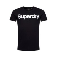 Superdry Mens T-Shirt - CL TEE, Logo, Round Neck, Solid...