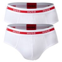 HUGO Herren Slips, 2er Pack - Hip Briefs Twin Pack, Logo,...