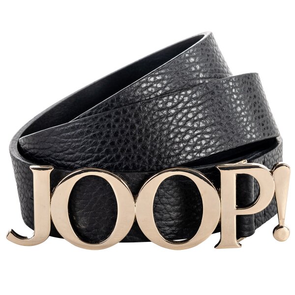 JOOP! Ladies Belt - Belt 3 cm, nappa leather, logo buckle, 79,95 €