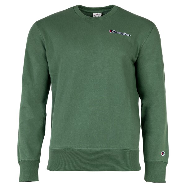 Champion Herren Sweatshirt - Pullover, Logo, Rundhals, langarm, einfa