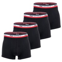 FILA Herren Boxer Shorts, 4er Pack - Logobund, Cotton...