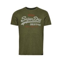 Superdry Herren T-Shirt - VINTAGE VL CLASSIC TEE, Logo,...