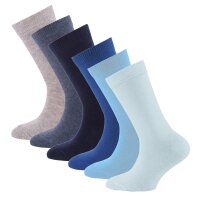 ewers Childrens Unisex Socks, 6-Pack - Basic, Cotton,...
