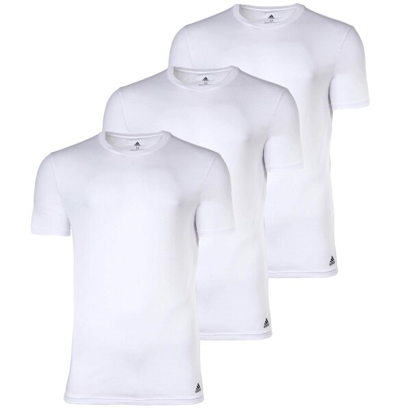 adidas T-Shirt für Herren im 3er Pack - Active Core Cotton, Rundhals,