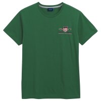 GANT Herren T-Shirt - Archive Shield EMB, Rundhals,...