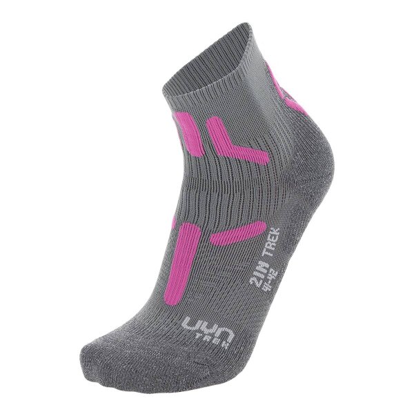UYN Damen Trekking Quarter Socken - 2IN Low Cut Socks, Wandersocken, ,  22,95 €