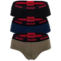 HUGO Herren Slips, 3er Pack - Hip Briefs Triplet Pack,...