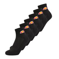 ellesse Unisex Quarter Socks, 6 Pair - Rilla, Ankle...
