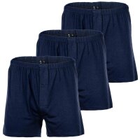 YOURBASICS Mens Jersey Boxer Shorts, 3-pack - Cotton,...