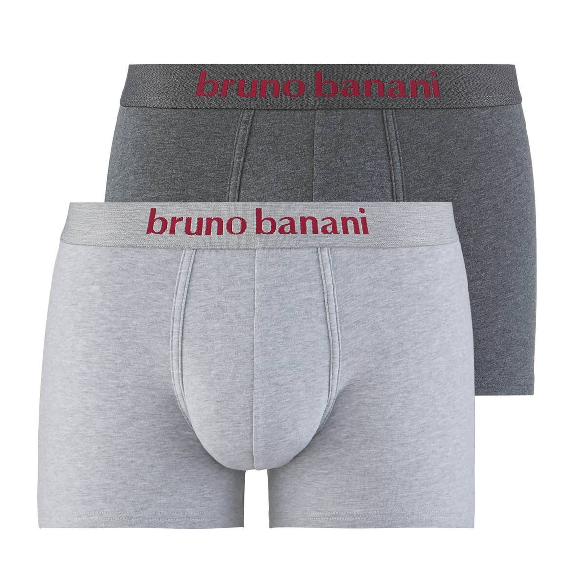 Bruno Banani Herren Boxershorts, 2er Pack - Denim Fun, Unterwäsche, U