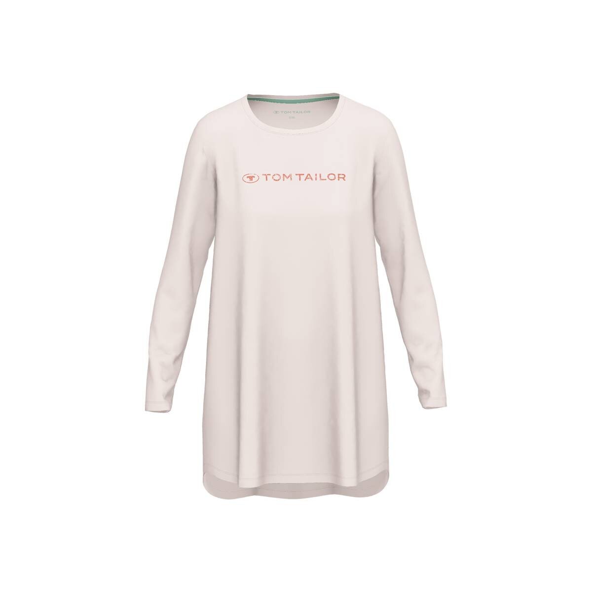 Nachthemd Baumwolle, € Rundhals, TOM 30,45 Sleepshirt, Damen Logo, l, TAILOR -