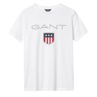 GANT Boys T-Shirt - Teen Boys SHIELD Logo, short-sleeved,...