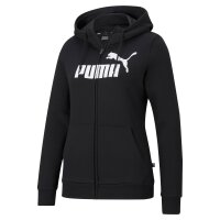 PUMA Ladies Hooded Jacket - ESS Logo Full-Zip Hoodie,...